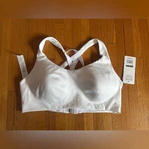 Marika Contender White High Impact Sports Bra, Size XL, NWT